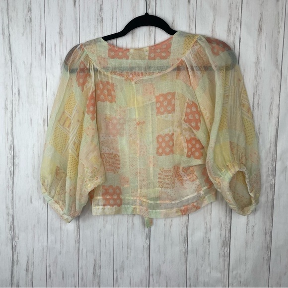 Vintage Patchwork blouse - Picture 6 of 6